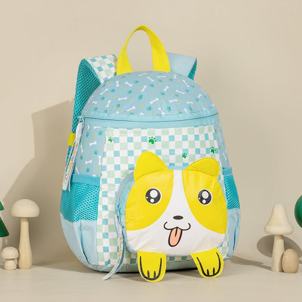 Puppy Mushroom Tyvek Paper Backpack for Kids ES21002 - 07 - Greentaya