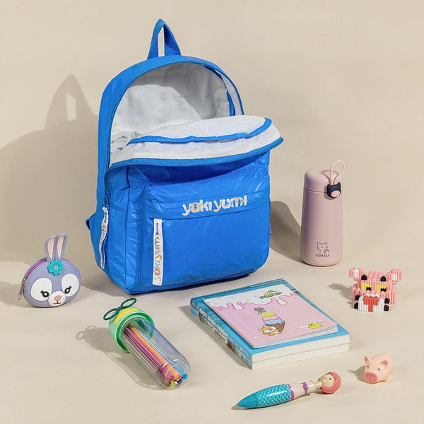 Simple Solid Color Tyvek Paper Waterproof Backpack for family - Greentaya
