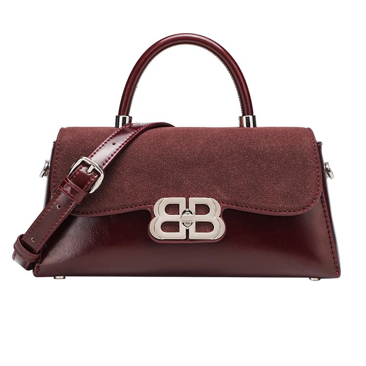 Vintage Leather Frosted Crossbody Bags - Greentaya
